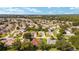 Overhead shot shows home's location, neighborhood layout, and abundant greenery at 8537 Se 177Th Bartram Loop, The Villages, FL 32162