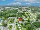 Property highlighted with a red pin showing location within a residential area near lakes and main road at 1 W Pierce Ave, Orlando, FL 32809