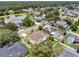 Picturesque neighborhood featuring homes with pools near a tranquil lake setting at 1109 Needlewood Loop, Oviedo, FL 32765