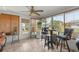 Bright sun room with lots of natural light and outdoor views at 17533 Se 96Th Ct, Summerfield, FL 34491