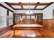 Stately dining room showcases built-in cabinetry and detailed woodwork at 263 Ne 1St St, Webster, FL 33597