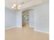 Open dining space featuring tile floors and decorative lighting at 2745 Shearwater St, Clermont, FL 34711