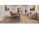 Comfortable home office, including desk, chairs and decorative rug at 2745 Shearwater St, Clermont, FL 34711
