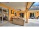 Spacious covered patio area for entertaining at 3310 Osprey Hill St, Clermont, FL 34714