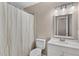 Bathroom with new toilet, shower and sink at 4 Kristin Ln, Eustis, FL 32726