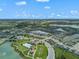 Well-planned community featuring picturesque lakes, green spaces, and a beautiful community pool at 424 Noble Ave, Davenport, FL 33837