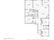 Floor plan showing a spacious layout with bedrooms, living areas, and a screened patio at 424 Noble Ave, Davenport, FL 33837