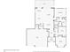 Floor plan showing layout of home, including living room, kitchen, bedrooms, bathrooms, and garage at 5868 Wood Stork Way, The Villages, FL 32163