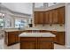 Well-appointed kitchen with stainless steel appliances and custom cabinetry at 965 Dartmouth Ave, Clermont, FL 34711