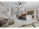 Open-concept living room flows seamlessly to kitchen; great for entertaining at 965 Dartmouth Ave, Clermont, FL 34711