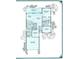 Detailed floor plan showcasing the layout of a 2-bedroom home with a screened porch and 2-car garage at 1180 Mesa Verde Ct, Clermont, FL 34711
