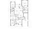 Detailed floor plan showcasing the layout of the home, including room dimensions at 1556 Blue Grass Blvd, Deland, FL 32724
