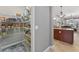 Walk-in pantry with shelving, perfect for food storage and organization at 1556 Blue Grass Blvd, Deland, FL 32724