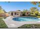 Backyard with a refreshing in-ground pool and well-maintained concrete patio, perfect for outdoor enjoyment at 2433 Adams Ave, Deltona, FL 32738