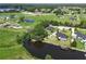 Sprawling aerial shot displays properties on waterfronts with scenic river and pond access at 29152 David Ct, Tavares, FL 32778