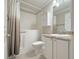 Bathroom featuring accessible bath, updated sink, and toilet at 3237 Atwell Ave, The Villages, FL 32162