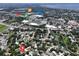 Aerial view shows the neighborhood location close to major roads and businesses such as US-192 and Publix at 604 Ponderosa Dr, St Cloud, FL 34769