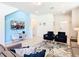 Comfortable living room with tile floors and modern decor at 8800 Corcovado Dr, Kissimmee, FL 34747
