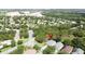 An elevated shot showcasing the location of the house in an attractive residential neighborhood at 101 Flame Vine Way, Groveland, FL 34736
