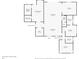 Detailed floor plan showcasing the layout of the home, including the kitchen, bedrooms, and living spaces at 1237 Mercedes Pl, Orlando, FL 32804