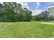 Expansive backyard with mature trees and lush green grass at 14611 Se 95Th Ct, Summerfield, FL 34491