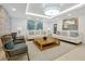 Bright and inviting lobby with comfortable seating, stylish decor, and a relaxing ambiance at 16300 County Road 455 # 202, Montverde, FL 34756