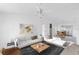 Well staged living room design at 1726 Tropical Ct, Tavares, FL 32778