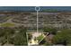 The aerial view highlights the prime location near a scenic lake, offering a tranquil setting for this desirable community at 17300 Summer Sun Ct, Clermont, FL 34711
