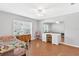 Bedroom featuring hardwood flooring, natural lighting, and desk at 2336 Martins Run, Tavares, FL 32778