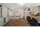 Unfinished basement with storage and workspace at 31136 Senese Rd, Sorrento, FL 32776