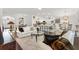 Cozy living space featuring modern decor, plush seating, and an open layout perfect for entertaining at 3566 Gentle Ter, The Villages, FL 32163