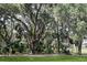Street view of trees with Spanish moss and a welcome sign at 5008 Sawgrass Lake Cir, Leesburg, FL 34748