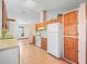 Bright kitchen provides ample cabinets and countertop space at 512 Galloway Ct, Leesburg, FL 34788