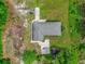 Overhead aerial view of the home at 5390 Nw 12Th Pl, Ocala, FL 34482