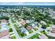 Overhead shot of a scenic residential area, highlighting the community's layout and tree-lined streets at 8960 Se 178Th Muirfield Pl, The Villages, FL 32162