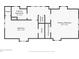 Floor plan showing the layout of a primary bedroom, bathroom, and closet at 126 E Beach St, Groveland, FL 34736