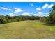 Expansive grassy field, perfect for recreation, with mature trees and blue skies at 1436 Spring Lake Rd, Fruitland Park, FL 34731