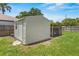 Outdoor storage shed at 204 Lori Ct, Umatilla, FL 32784