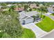 A well-maintained home with an attached two-car garage in a quiet neighborhood setting at 2455 Five Forks Trl, The Villages, FL 32162