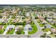 A sprawling residential area featuring manicured lawns and an array of housing options at 2455 Five Forks Trl, The Villages, FL 32162