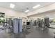 A community gym boasts a full complement of modern exercise equipment at 4210 Arlington Ridge Blvd, Leesburg, FL 34748
