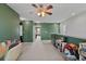 Spacious loft area with carpeting and natural lighting at 7901 Iceland Gull St, Winter Garden, FL 34787