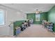 Upstairs loft area with desk space perfect for a home office or study at 7901 Iceland Gull St, Winter Garden, FL 34787