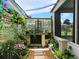 Beautiful garden area with a variety of plants and flowers at 1419 Arbor Trl, The Villages, FL 32162