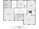 Detailed floor plan showcasing the layout of bedrooms, bathrooms, and living spaces in this well-designed home at 15733 Tower View Dr, Clermont, FL 34711