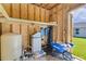 View of the interior of the shed housing a water filtration system and water softener at 15828 Se 98Th Ter, Summerfield, FL 34491