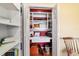 Office nook showing a built-in desk with overhead shelving and ample storage at 16730 Se 78Th Lillywood Ct, The Villages, FL 32162