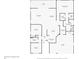 Layout featuring primary suite, bedrooms, kitchen, living areas, lanai and garage at 3759 Orient Ave, The Villages, FL 32163