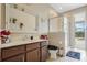 Bathroom with vanity and shower at 4018 Chandler Estates Dr, Apopka, FL 32712
