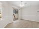 Bright dining room with sliding glass doors to the outdoor area at 425 Glen Arbor Ln, Leesburg, FL 34748